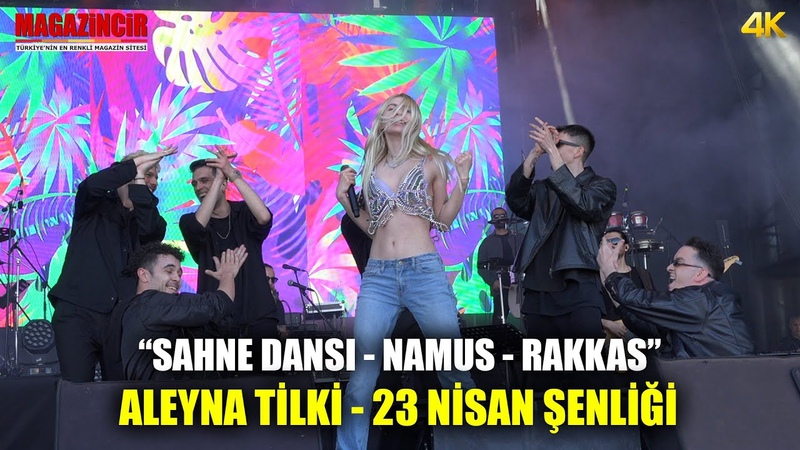 Aleyna Tilki Sahne Dansı Namus Rakkas 23 Nisan Şenliği Maltepe