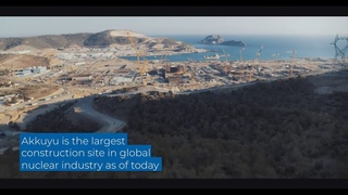 World's largest nuclear construction site at Akkuyu, Turkey with four upcoming VVER-1200 reactors