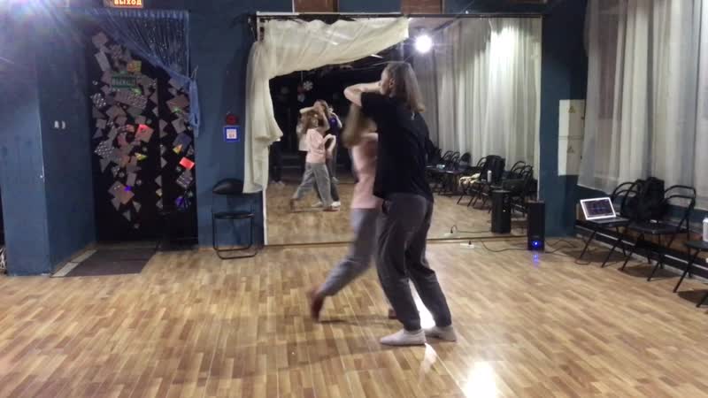 Занятие step hold variation for follower in swingout with extra leading