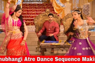 Adhuri Kahaani Hamari on And TV | Shubhangi Atre Dance Sequence Making