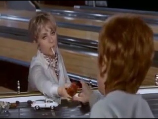 Le Passager de la pluie 1969 - Scalextric scene