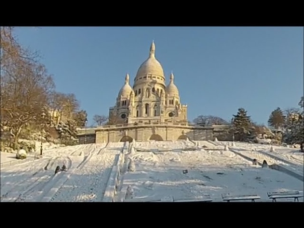 Ski à Montmartre, Paris, Episode2 La Face