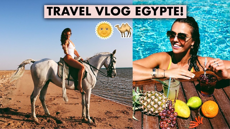 TRAVEL VLOG: MET PAARDEN ZWEMMEN IN EGYPTE , Laura