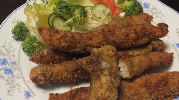 Белое куриное мясо с сыром. Быстро, просто, вкусно White chicken meat