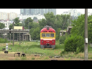 Дизель-поезд Д1-798/708 на ст. Кишинёв / D1-798/708 DMU at Chisinau station