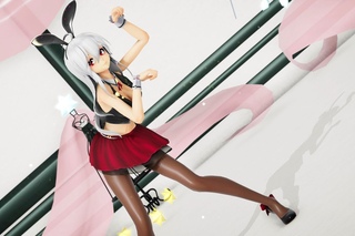 MMD/4KHAKU - Pink Cat
