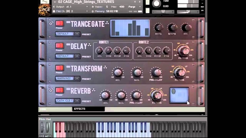 8 Dio CAGE ( Custom Aleatoric Group Effects) High