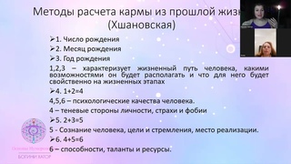 12 лекция Метод просчета Хшановской. Совместимость Точка Н, Точка А и Б, Зона комфорта, Точка Накала