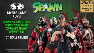 NEW Spawn McFarlane Toys 30th Anniversary Bundle (3) 7 Figures (1) 2-Pack | Action Figure Showcase