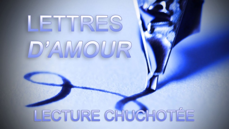 Lecture chuchotée ASMR Lettres