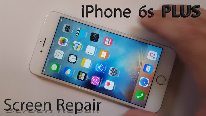 i Phone 6s Plus Screen Repair shown in 4 minutes