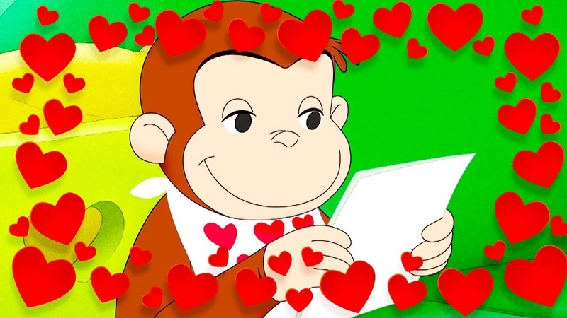 Curious George Happy Valentines Day, George Valentines Day Special Kids