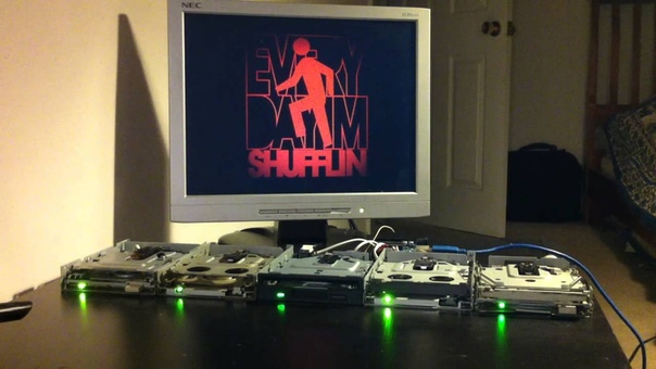 Party Rock Anthem on five floppy