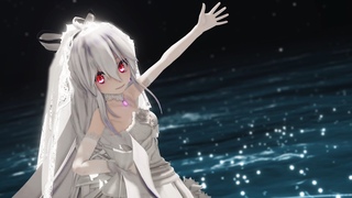 MMDnever ender (Chibi Haku Wedding Dress ) 4K