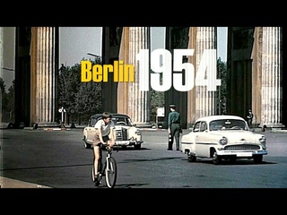 Berlin 1957 - 1960 color -  Berlin Ost & West vor dem Mauerbau - Berlin East & West without wall