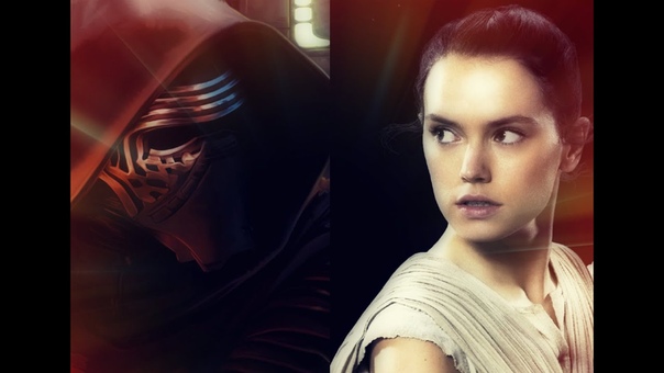 Kylo Ren Rey The Light and