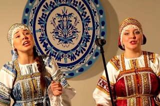 В.Лаптев. “Веточка черёмухи“
