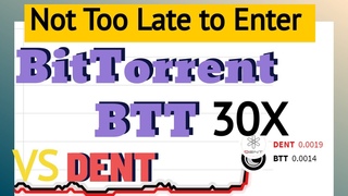 Crypto: BitTorrent BTT vs Dent Token Price Trend