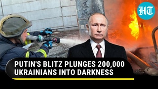 Russia Wreaks Havoc In Kyiv, 4 Ukrainian Regions With 80 Ballistic Missiles & Shahed Drones | Watch