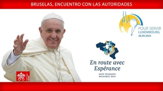 Bruselas, Encuentro con las autoridades, 27 de septiembre de 2024, Papa Francisco