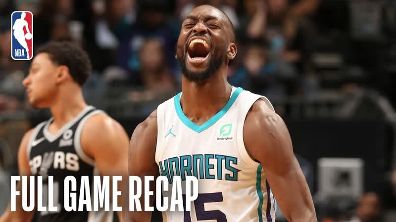SPURS vs HORNETS, Kemba Walker Goes For A Near Triple Double In Epic Showdown, March 26,