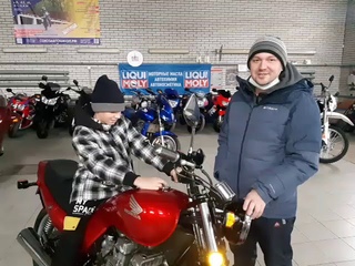 Счастливчик акции HONDA CB 750  за 1000 рублей