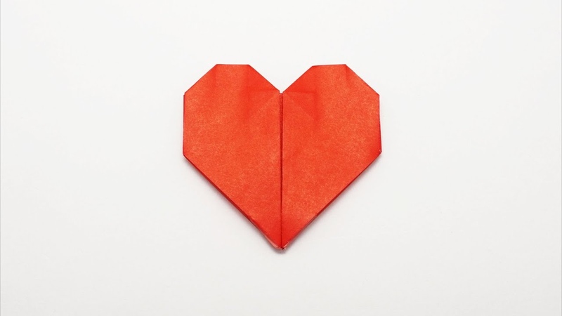 EASY ORIGAMI HEART Double Sided ( Jo Nakashima) Valentines
