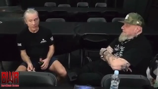 Iron Maiden Lead Singers Meet for the First Time Paul Di’Anno Meets Bruce Dickinson