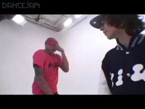 Chris Brown and Adam Sevani Dancing For Adam Chu Dance Crew (