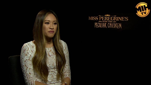 Asa Butterfield and Ella Purnell interview Miss Peregrines Home for Peculiar
