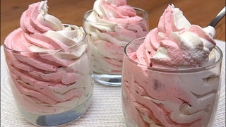 Neues hausgemachtes cremiges Dessert in 5 Minuten, das auf der Zunge zergeht! Kein Backen!