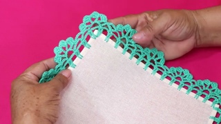 INCREIBLE ORILLA MUY FACIL DE HACER PUNTILLAS FACILES 435