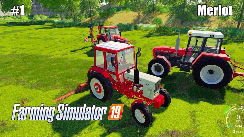 Farming Simulator 2019. Merlot. Forage harvesting.