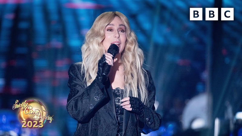 Cher performs her hit DJ Play A Christmas Song in the Ballroom BBC Strictly