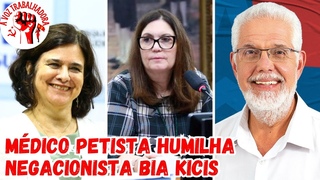 JORGE SOLLA HUMILHA NEGACIONISTA BOLSONARISTA BIA KICIS