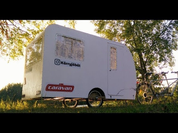 Building bicycle camper, Part 3,