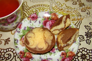 Кекс зебра