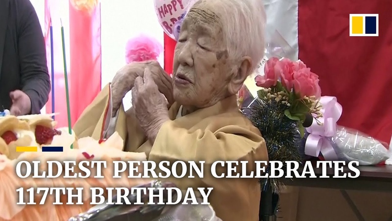 World s oldest living person, Kane Tanaka, celebrates her 117th birthday in