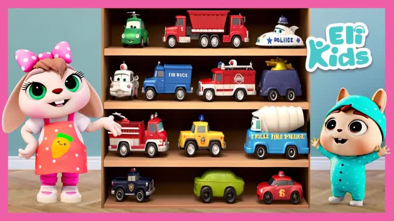 Toy Cars MEGA Collection, Eli Kids Song