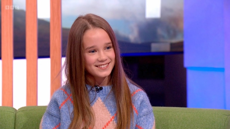 Matilda the Musical s Alisha Weir and Andrea Riseborough on BBC The One