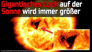 Gigantisches Loch auf der Sonne wird immer grer