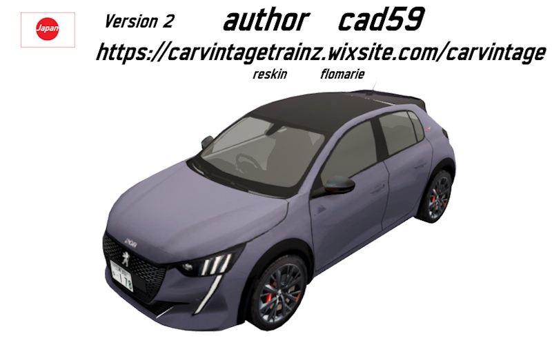 flo07-jp1 CV JBRONZE PEUGEOT 208 Grey Dark
