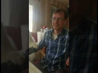 Напали на папу за завтраком Барашка Берта и Самоед Мишка