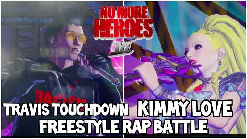 Travis Touchdown vs Kimmy Love Freestyle Rap Battle No More Heroes