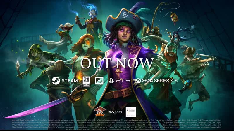 Релизный трейлер Shadow Gambit: The Cursed