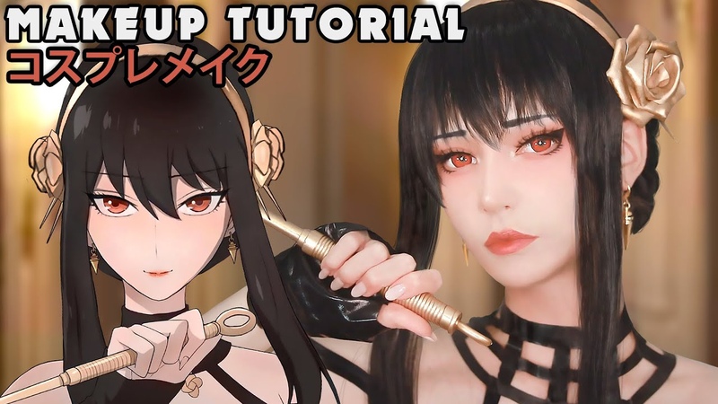 Yor Forger Cosplay Makeup Tutorial Spy x