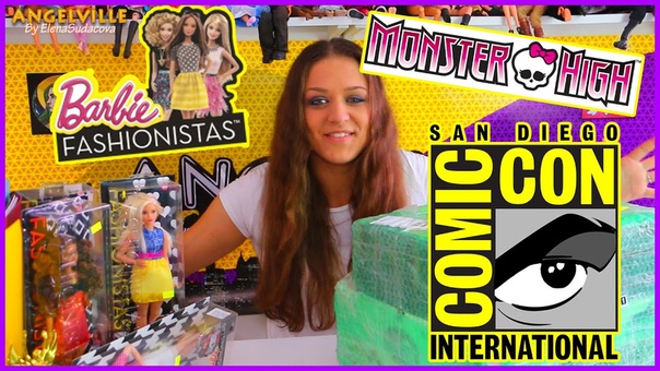 ПОСЫЛКА ИЗ АМЕРИКИ 3 Эксклюзивы San Diego Comic Con, Barbie