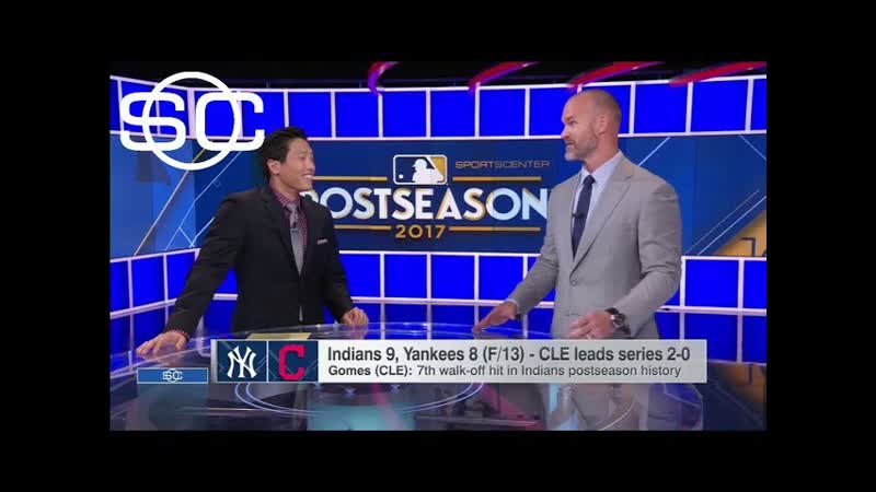 Ross on keys for Indians to close out Yankees, Sports Center,