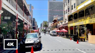 4K Cape Town Walk 2022 - Downtown - Long Street - Spaziergang ASMR Non-Stop