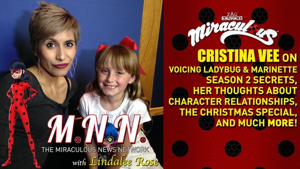 Lindalee Cristina Vee talk Miraculous Ladybug Spoilers ( MNN) Ep.